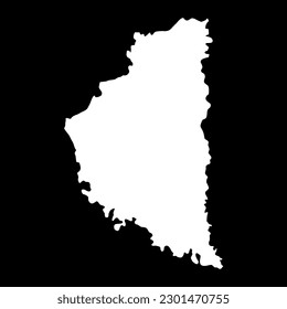 Ternopil oblast map, province of Ukraine. Vector illustration.