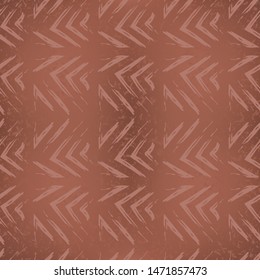 Terra cotta, baked earth, red clay, ancient pottery, seamless repeat vector pattern swatch.  