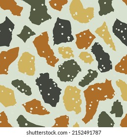 Terrassenfußboden mit nahtlosem Muster. Klassische italienische Pastellstruktur. Hintergrund für Tapete, Druck, Textilien, Stoff, Umhüllung. Vektorgrafik