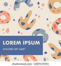 terracotta abstract background with text