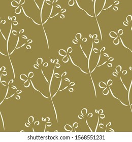 Terracotta Abstract Seamless Pattern. Modern Digital Design. Modern Fashion Scandinavian Style. Contemporary Colors and Design. 