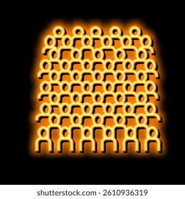 terracotta army neon light sign vector. terracotta army illustration