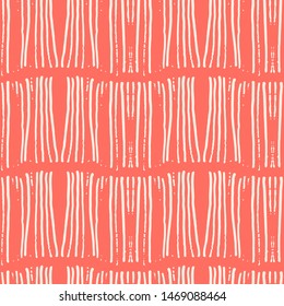 Terracotta and Beige tie dye seamless pattern.  Shibori seamless print. Watercolor hand drawn batik.  Handmade watercolour shirt tie dye pattern. Japan traditional tile. Coral and Beige shibori.