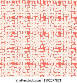 Terracotta and Beige tie dye seamless pattern.  Shibori seamless print. Watercolor hand drawn batik.  Handmade watercolour shirt tie dye pattern. Japan traditional tile. Terracotta and Beige shibori.