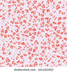 Terracotta and Beige tie dye seamless pattern.  Shibori seamless print. Watercolor hand drawn batik.  Handmade watercolour shirt tie dye pattern. Japan traditional tile. Salmon and White shibori.