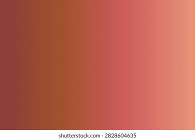 Terracotta Clay Gradient Background with Deep Russet Sienna Indian Red and Dark Salmon Warm Earthy Tones for Rustic and Bohemian Design. eps
