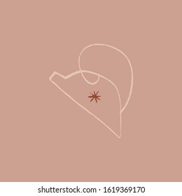 Terracotta Vase Poster Vector Modern Neutral Minimalistic Antique Clay Pottery Print Clipart