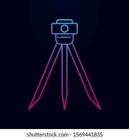 Terrain gauge nolan icon. Simple thin line, outline vector of measure icons for ui and ux, website or mobile application
