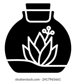 Terrarium icon line vector illustration