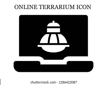 Terrarium search icon. Editable Terrarium search icon for web or mobile.