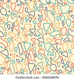 Terrazzo abstract colorful seamless pattern background, Colorful terrazzo seamless pattern