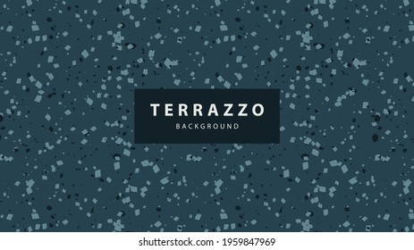 Terrazzo abstract floor wallpaper background