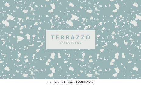 Terrazzo abstract floor wallpaper background