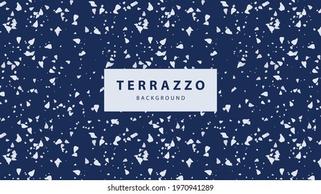 Terrazzo abstract floor wallpaper background
