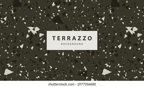Terrazzo abstract floor wallpaper background