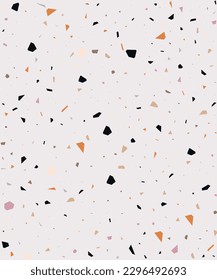 Terrazzo background. The texture of classic Italian style, retro design with abstract pattern.