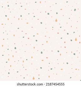  Terrazzo background vector. The texture of classic Italian style, retro design with abstract pattern. 