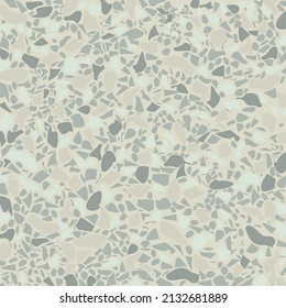 Arrière-plan couleur Terrazzo. Texture du sol classique italien de style vénitien, composé de pierre naturelle, granit, quartz, marbre, verre et béton. 