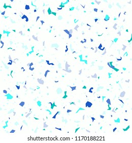 Terrazzo floor marble seamless pattern Mixed granite and quartz rocks and sprinkles Abstract vector background for print home decor, interior, architecture designs, fabric, textile, paper, wrapping