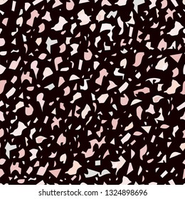 Terrazzo floor, marble surface, seamless pattern. Vector illustration