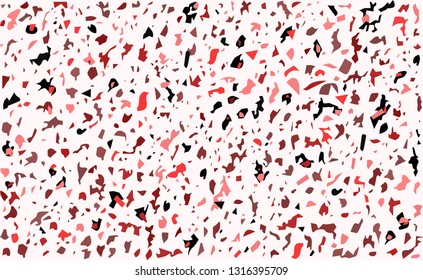Terrazzo floor, marble surface. Vector illustration
