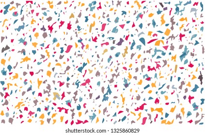 Terrazzo floor, marble surface. Vector illustration