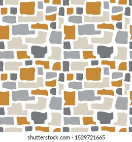 Terrazzo floor texture background,marble surface, stone pattern. Vector abstract background with chaotic stains.