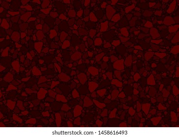 Terrazzo flooring pattern. Vector illustration background. Classic Italian Venetian style flooring. For print, textile, web, home decor, fashion, surface, graphic design