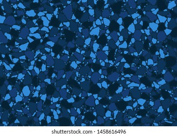 Terrazzo flooring pattern. Vector illustration background. Classic Italian Venetian style flooring. For print, textile, web, home decor, fashion, surface, graphic design