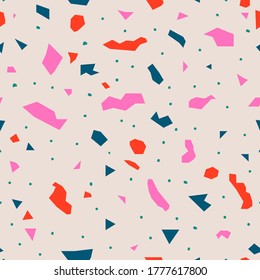 Terrazzo Flooring Pattern, Vector Illustration EPS 10.