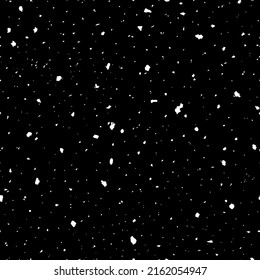 Terrazzo flooring seamless pattern with mosaic natural stone elemens vector