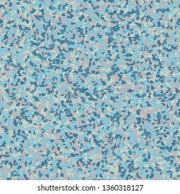 Terrazzo flooring vector seamless pattern. Texture of floor, composed of different kind of stone.