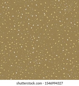 Terrazzo flooring vector seamless pattern. Texture of floor, composed of different kind of stone.