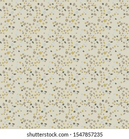 Terrazzo flooring vector seamless pattern. Texture of floor, composed of different kind of stone.