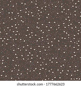 Terrazzo geometric texture. Seamless pattern with colorful splinters. Creative illustration for textile or book covers, manufacturing, wallpapers, print, gift wrap, flooring