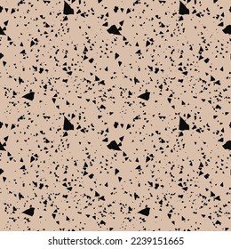 Terrazzo italian floor seamless pattern