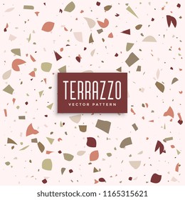 terrazzo marble floor pattern background