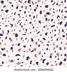 Terrazzo marble realistic texture. Venetian terrazzo floor stone tale swatch for use in interior design.