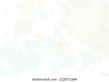 Terrazzo modern abstract template. Blue and beige texture of classic italian flooring. Background made of stones, granite, quartz, marble, concrete.  Venetian terrazzo trendy vector backdrop
