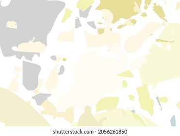 Terrazzo modern abstract template. Brown and beige texture of classic italian flooring. Background made of stones, granite, quartz, marble, concrete.  Venetian terrazzo trendy vector backdrop