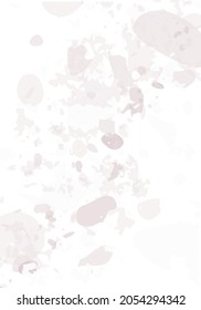 Terrazzo modern abstract template. Grey texture of classic italian flooring. Venetian terrazzo trendy vector backdrop Background made of stones, granite, quartz, marble, concrete. 