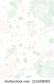 Terrazzo modern abstract template. Pink and green texture of classic italian flooring. Background made of stones, granite, quartz, marble, concrete.  Venetian terrazzo trendy vector backdrop