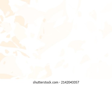 Terrazzo modern abstract template. Pink and orange texture of classic italian flooring. Venetian terrazzo trendy vector backdrop Background made of stones, granite, quartz, marble, concrete. 
