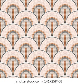 terrazzo and mosaic, seamless pattern