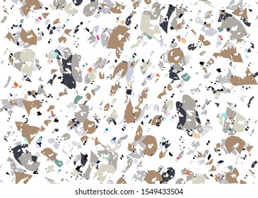 Terrazzo pattern design, abstract background for your design. 