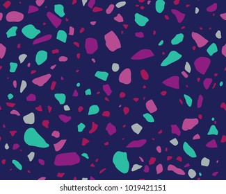 Terrazzo Pattern. Endless Background. 