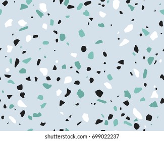 Terrazzo Pattern. Endless Background. 