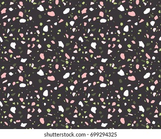 Terrazzo Pattern. Endless Background. 