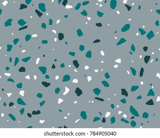 Terrazzo Pattern. Endless Background. 