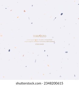 Terrazzo Pattern. Endless cement texture background